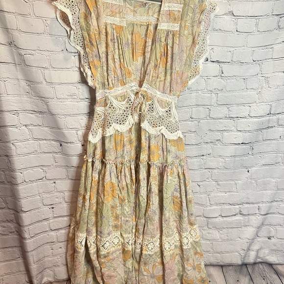 Free People Field of Dreams Maxi Top - Picture 8 of 9